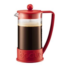 Bodum Kaffeebereiter, 8 Tassen, 1.0 l, BRAZIL, rot