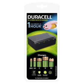 Duracell 1Std.-HiSpeed-Multi-Ladegerät für AA,AAA,9V,C u. D (CEF 22