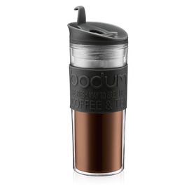 Bodum Travel Mug, 0.45 l, TRAVEL MUG, schwarz