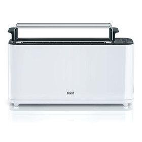 Braun Langschlitz-Toaster PurEase HT3110, weiß, 1000 Watt