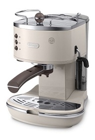 DeLonghi ECOV311.BG ICONA VINTAGE Espressomaschine Retro-Look, Creme