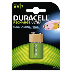 Duracell Recharge Ultra Akku 9V (HR22) 170mAh B1