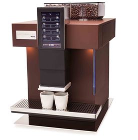 MacchiaValley Nevis chocolate steel, Premium Kaffeevollautomat