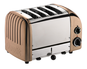 Dualit Dualit 4-Schlitz-Toaster Classic NewGen Vario 4, si./Kupfer
