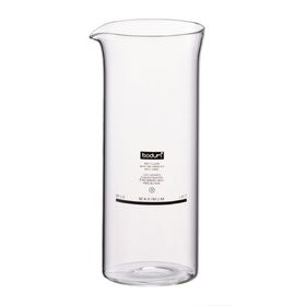 Bodum Ersatzglas 150ml, Ø6,6/7,4cm, Höhe17cm, zu el. Milchschäumer