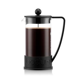 Bodum Kaffeebereiter, 8 Tassen, 1.0 l, BRAZIL, Schwarz