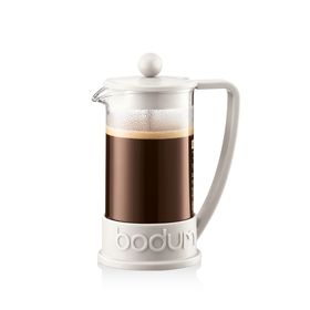 Bodum Kaffeebereiter, 3 Tassen, 0.35 l, BRAZIL, Cremefarben