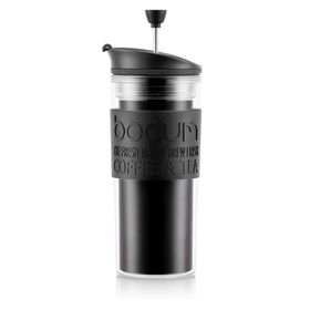Bodum Kaffeebereiter, 0.45 l, TRAVEL PRESS, schwarz