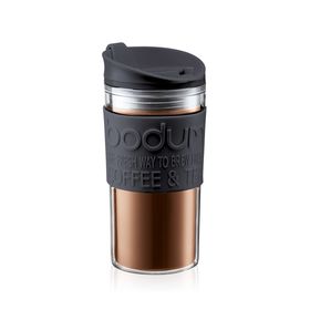 Bodum Travel Mug, Kunststoff, 0.35 l, schwarz