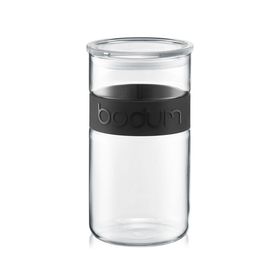 Bodum Vorratsglas, 2.0 l, PRESSO, schwarz