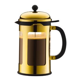 Bodum CHAMBORD Kaffeebereiter, 12 Tassen, 1.5 l, gold