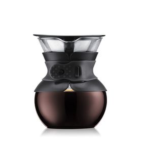Bodum Kaffeebereiter mit Permanentfilter, 4Tassen, 0.5 l, schwarz