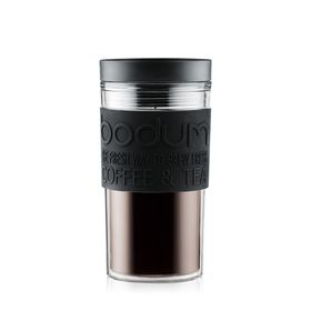 Bodum Travel Mug, Kunststoff, 0.35 l, Schwarz