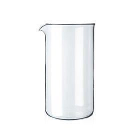 Bodum Ersatzglas mit Ausguss, 1.0 l, ø 9.6 cm, Höhe 18 cm