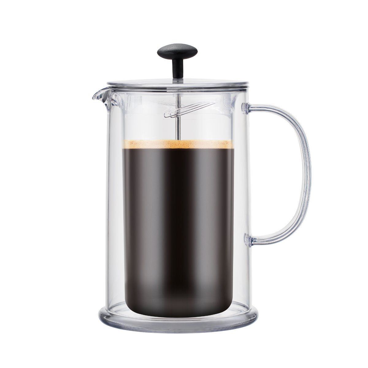 Bodum Doppelwandige Tee-/Kaffeekanne, Kunststoff, isotherm, 1.0 l