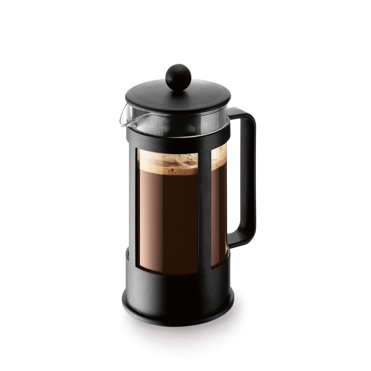 Bodum Kaffeebereiter, 3 Tassen, 0.35 l, KENYA, schwarz