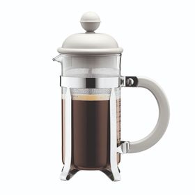 Bodum Kaffeebereiter, 3 Tassen, 0.35 l, CAFFETTIERA, Cremefarben