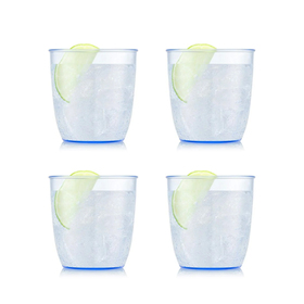 Bodum 4 Trinkglas, klein, 0.2 l, Blue Moon