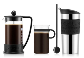 Bodum Kaffeebereiter, 3 Tassen, 0.35 l, Travel Mug 0.35 l
