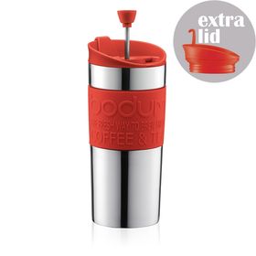 Bodum Kaffeebereiter mit extra Trinkaufsatz, Vakuum, klein, 0.35l,