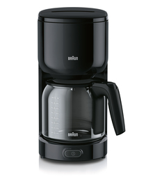 Braun Kaffeemaschine PurEase KF3120, 10 Tassen, schwarz