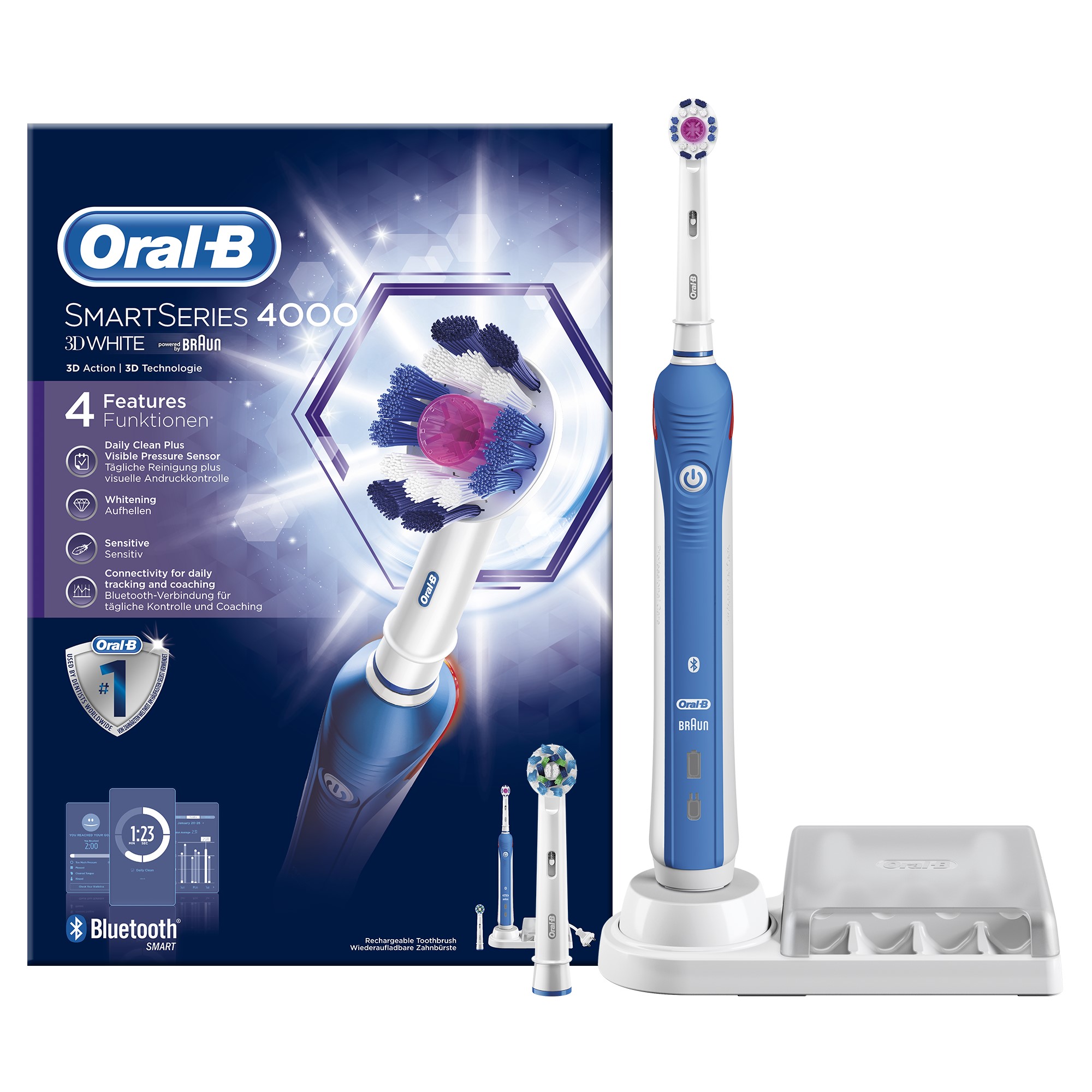 Oral-B SmartSeries 4000 3DWhite Elektrische Zahnbürste 