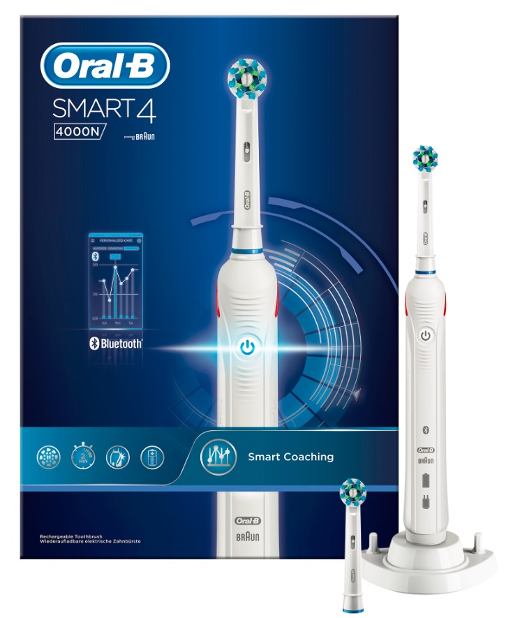 Oral-B Smart 4 4000N Elektrische Zahnbürste 