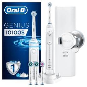 Oral-B Genius 10100S White - mit Zahnfleischschutz-Assisten