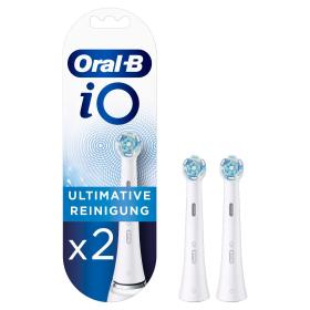 Oral-B iO Ultimative Reinigung Aufsteckbürsten für ein sensationelles Mundgefühl, 2 Stück