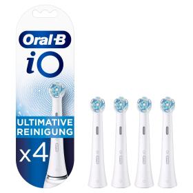 Oral-B iO Ultimative Reinigung Aufsteckbürsten für ein sensationelles Mundgefühl, 4 Stück