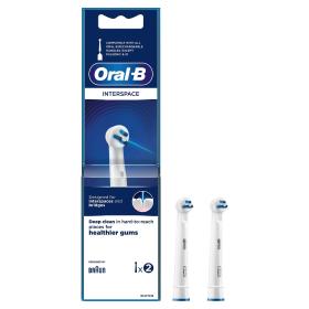 Oral-B Interspace Aufsteckbürsten für Zahnzwischenräume, Brücken & Implantate, 2 Stück