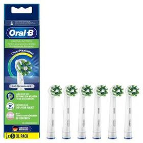 Oral-B CrossAction Aufsteckbürsten mit CleanMaximiser-Borsten für überlegene Reinigung, 6 Stück