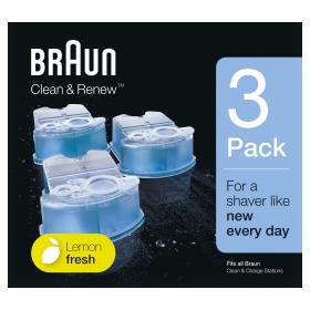 Braun CCR3 Reinigungskartusche CC-System (3er-Pack)
