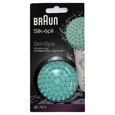 Braun Silk-épil 7 SE79-V SkinSpa Massageaufsatz-Bürste, grün