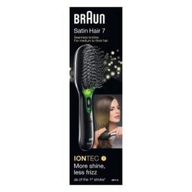 Braun Satin Hair 7 IONTEC Haarbürste BR710 – Haarbürste mit Ionentechnologie zur Förderung des Glanzes