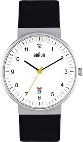 Braun Herren-Armbanduhr BN0032 WHBKG, weiß/schwarz