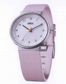 Braun Klassische Damen-Armbanduhr BN0031 WHLPKL, weiß/rosa