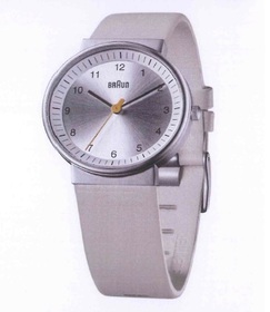 Braun Klassische Damen-Armbanduhr BN0031 SLBKL, silber/grau