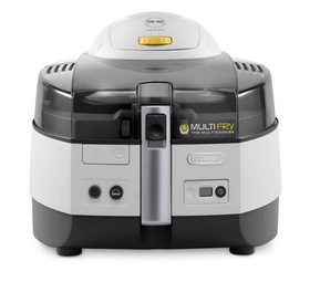 DeLonghi FH1363 MultiFry Extra Low-Oil Fritteuse, weiß-anthrazit
