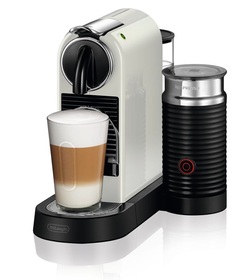 DeLonghi EN267.WAE Nespresso Citiz&Milk System mit Aeroccino, White