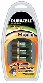 Duracell CEF23P MobileTraveller Charger 2AA 1.700mAh+2AAA 750mAh Ak