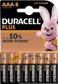 Duracell #Plus Power- AAA(MN2400/LR03) BPH8 Dclick