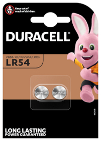 Duracell Alkaline LR54 2Stk. Knopfzellenbatterie