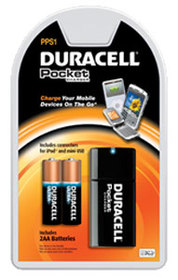Duracell Pocket Charger Duracell mit 2AA Batterie