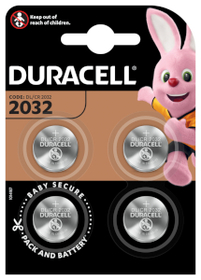Duracell Lithium D2032 4Stk. 3V Knopfzelle