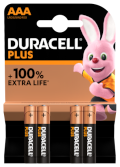 Duracell MN2400-Plus AAA 4Stk. Alkali Micro Batterie