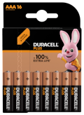 Duracell MN2400-Plus AAA 16Stk. Alkali Micro Batterie