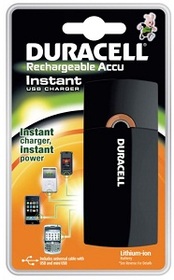 Duracell #PPS2 Instant USB Charger (Mobile Energiequ.) Li-Ion Akku