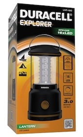 Duracell #Laternenlampe Flashlight Explorer LNT-100 16LED