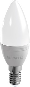 Duracell #LED-Leuchte Kerzenform E14 matt 6,2W (wie 40W) warmweiß